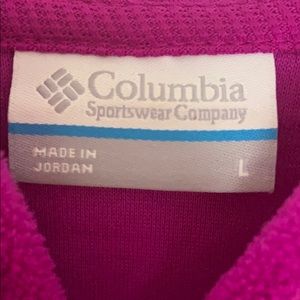 Columbia fleece pullover hoodie